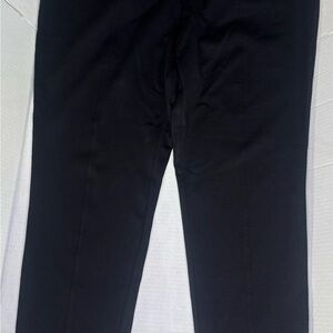 Anne Klein Dress Pants Womens XL Black Straight Leg Work Office Career